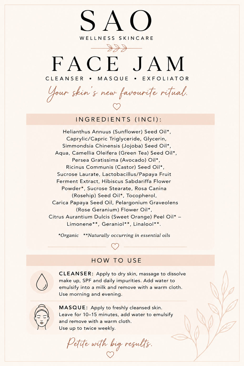 FACE JAM Discovery Size - 5ml