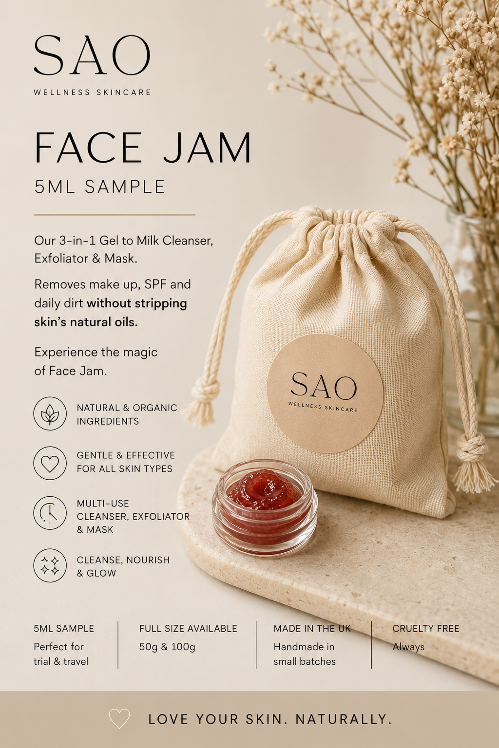 FACE JAM Discovery Size - 5ml