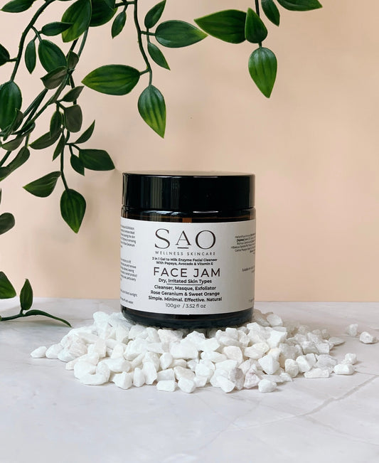 FACE JAM - 3 in 1 Gel To Milk Enzyme Cleansing Gel