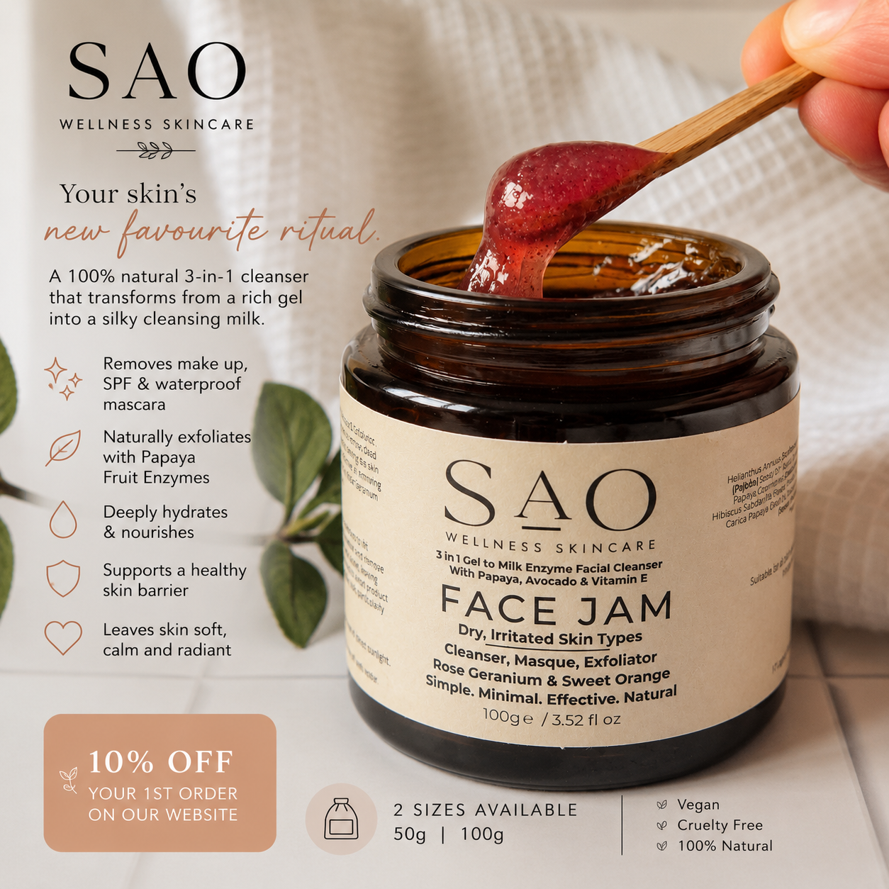 FACE JAM Discovery Size - 5ml
